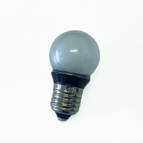 LED lamp met verhoogde rand