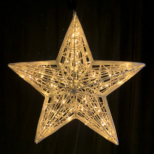 Fiber Star 3D (afmeting 100cm bij 40cm)